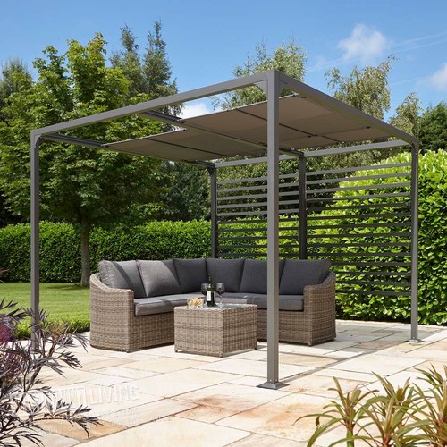 Garden pergola sun shade - garden,