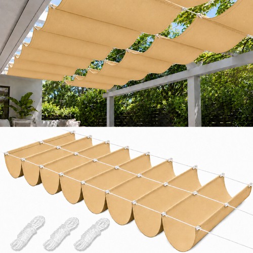 Retractable wave sun - sun, shade